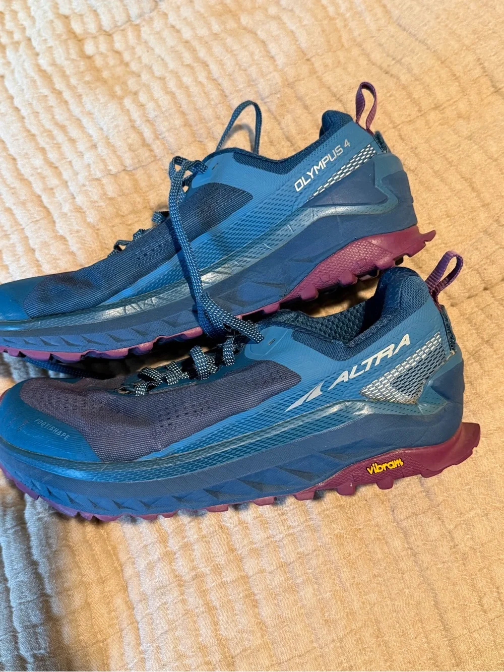 Altra women Blue Trail Running Shoes
